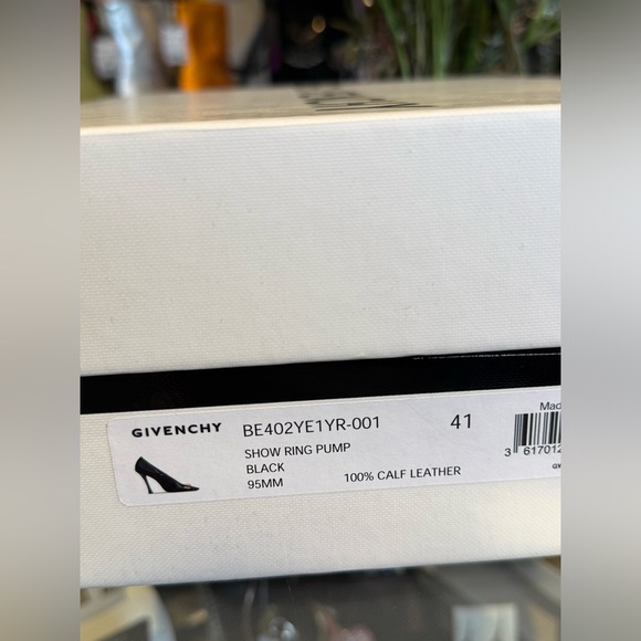 NIB Sz 41 Givenchy Show Ring Pumps Shoes - Picture 8 of 9